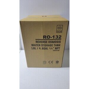 4.8 Gallon Reverse Osmosis Water Tank Water Storage Metal RO Water Tank RO 132